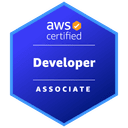 AWS Certified Developer – Associate certification badge